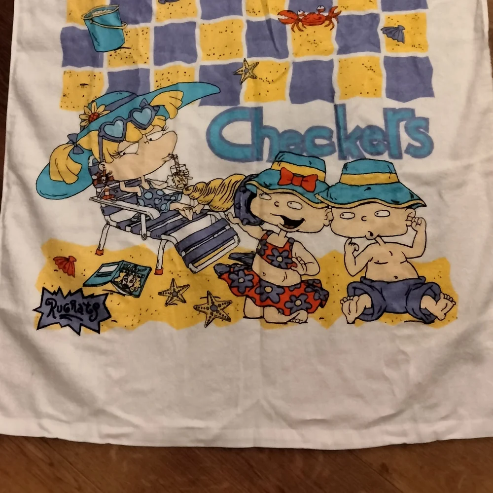 Vintage Rugrats Franco Beach Co. beach towel